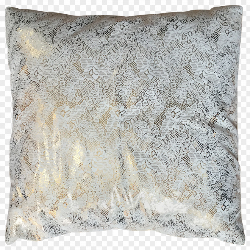 Gold Lace Throw Pillows Cushion Designer Furniture PNG