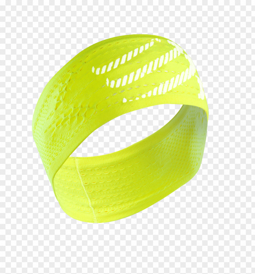 Headband Wristband Yellow Green PNG