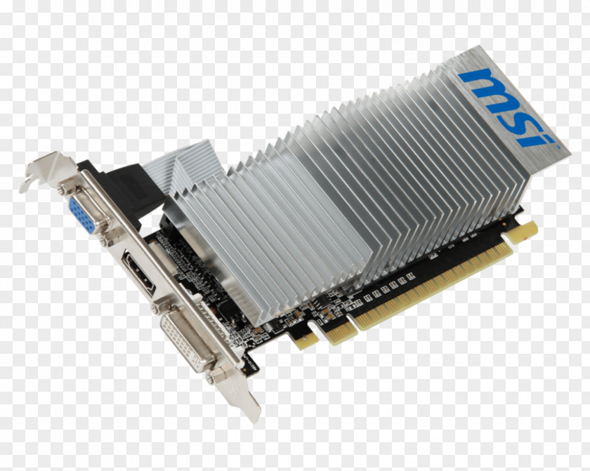 Low Profile Graphics Cards & Video Adapters GeForce PCI Express Processing Unit Nvidia PNG
