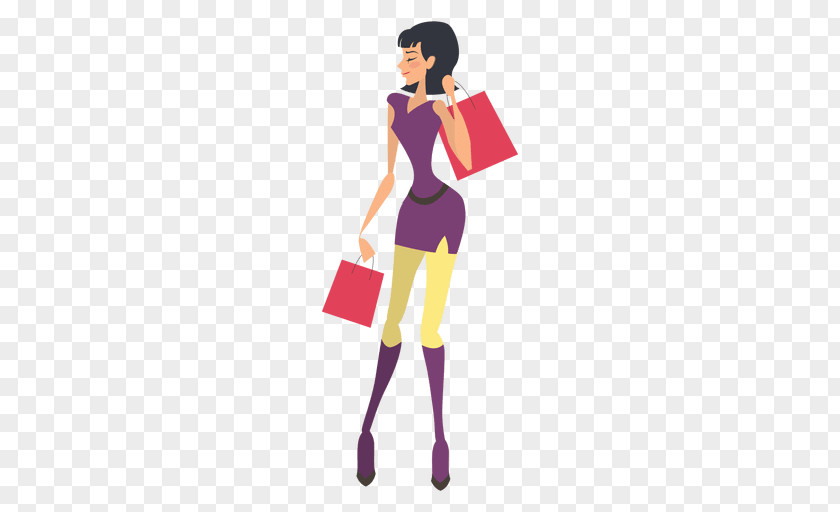 Shopping Woman PNG