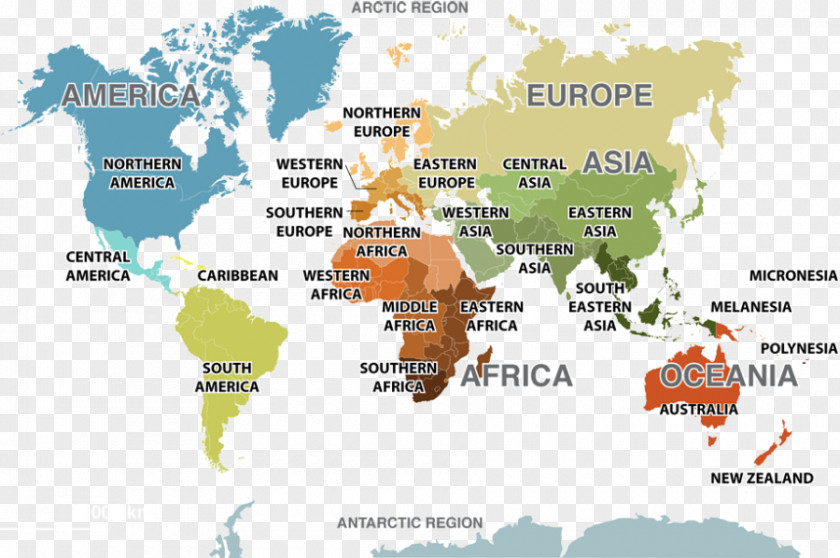 Globe World Map Political PNG