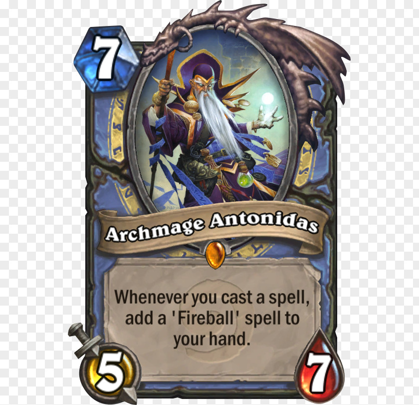 Hearthstone Archmage Antonidas Jaina Proudmoore Blizzard Entertainment PNG