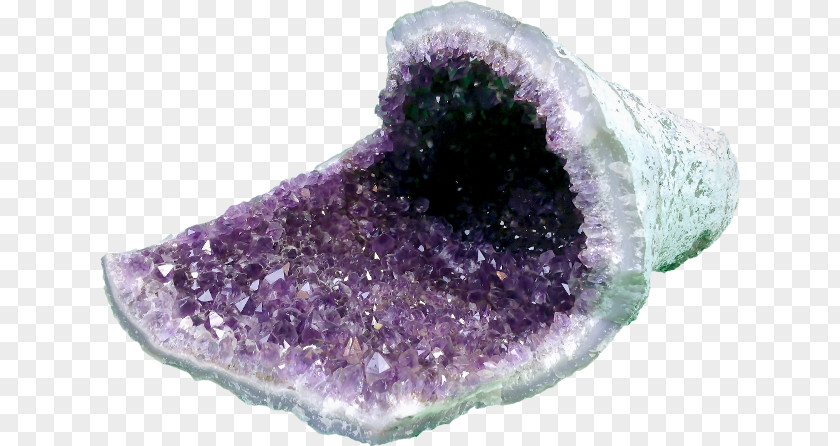 Amethyst Crystal Purple Quartz PNG