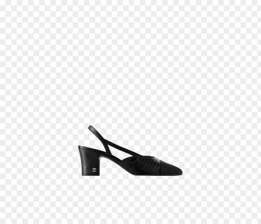 Chanel Slingback Court Shoe Fashion PNG