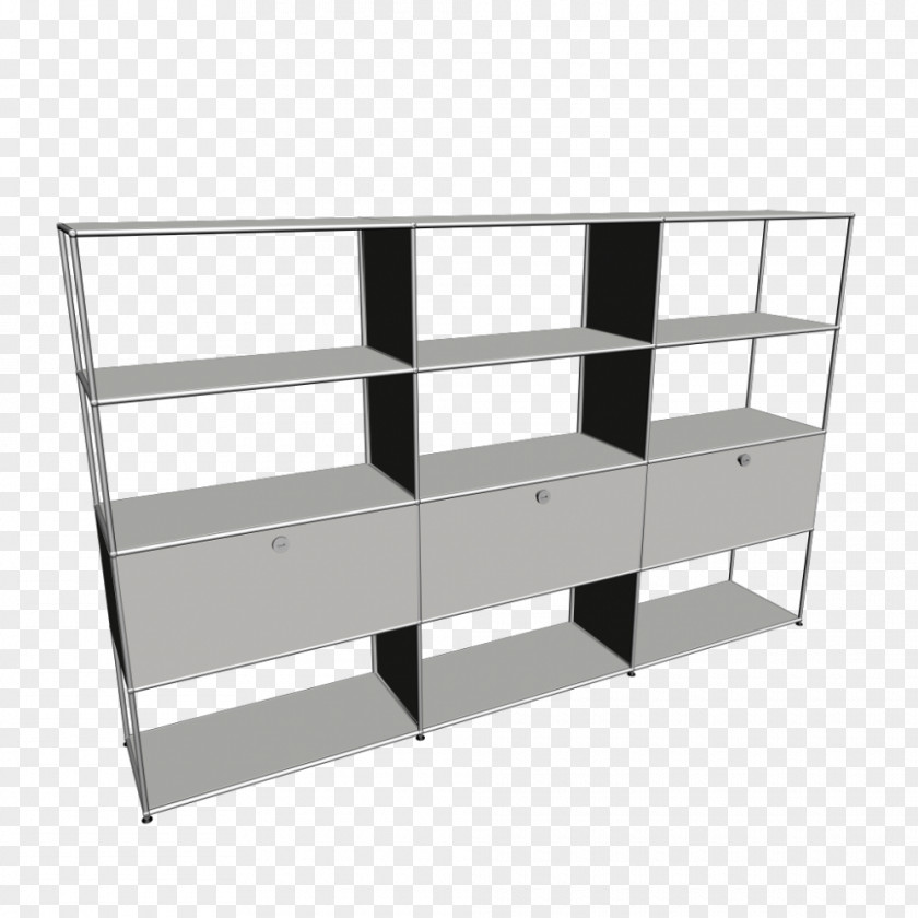 Line Shelf Bookcase Buffets & Sideboards PNG