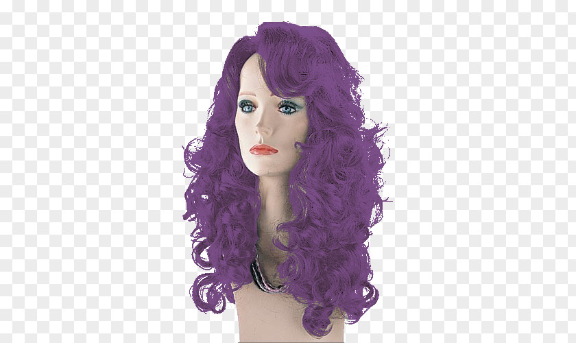 Meenah Peixes Cosplay Wig Purple PNG
