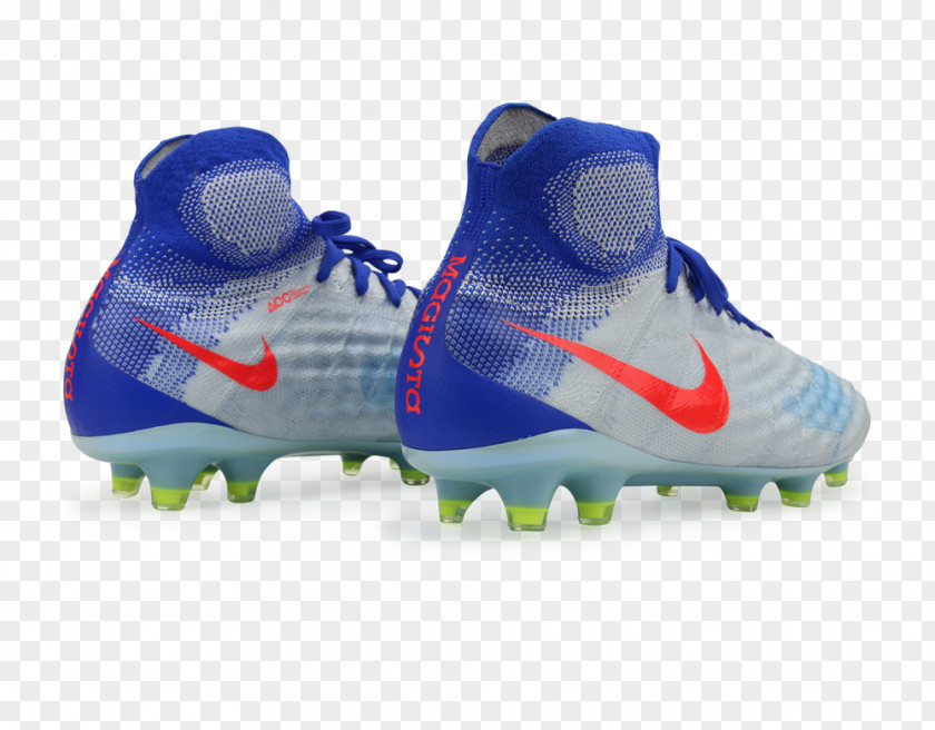Nike Blue Soccer Ball Feild Cleat Sports Shoes Sportswear Product Design PNG