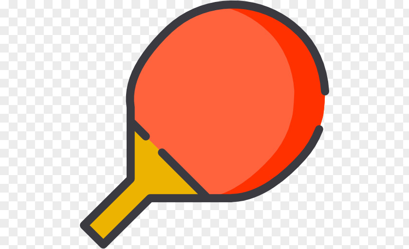 Ping Pong Paddle Table Tennis Racket Icon PNG