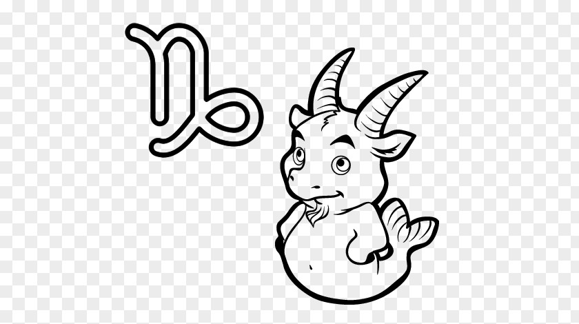 Capricorn Drawing Horoscope Astrological Sign Virgo PNG