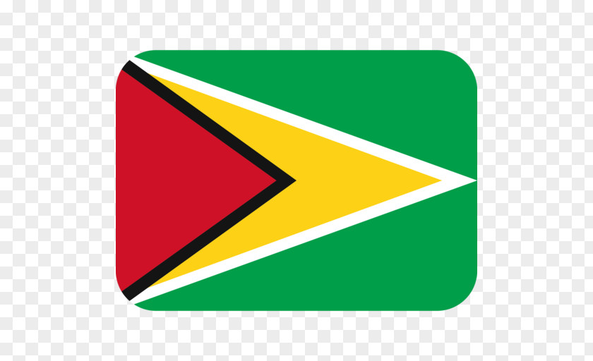 Flag Of Guyana National Amerika Selatan Utara PNG
