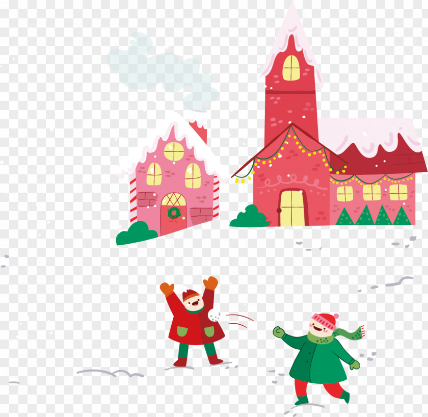 Housing Material Snow Winter Tourism Illustration PNG