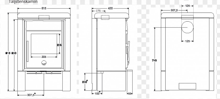Line Door Handle Floor Plan PNG