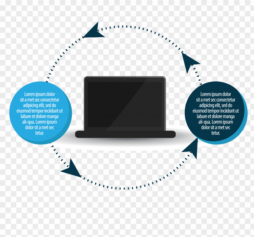 Loop Vector Computer Download File PNG