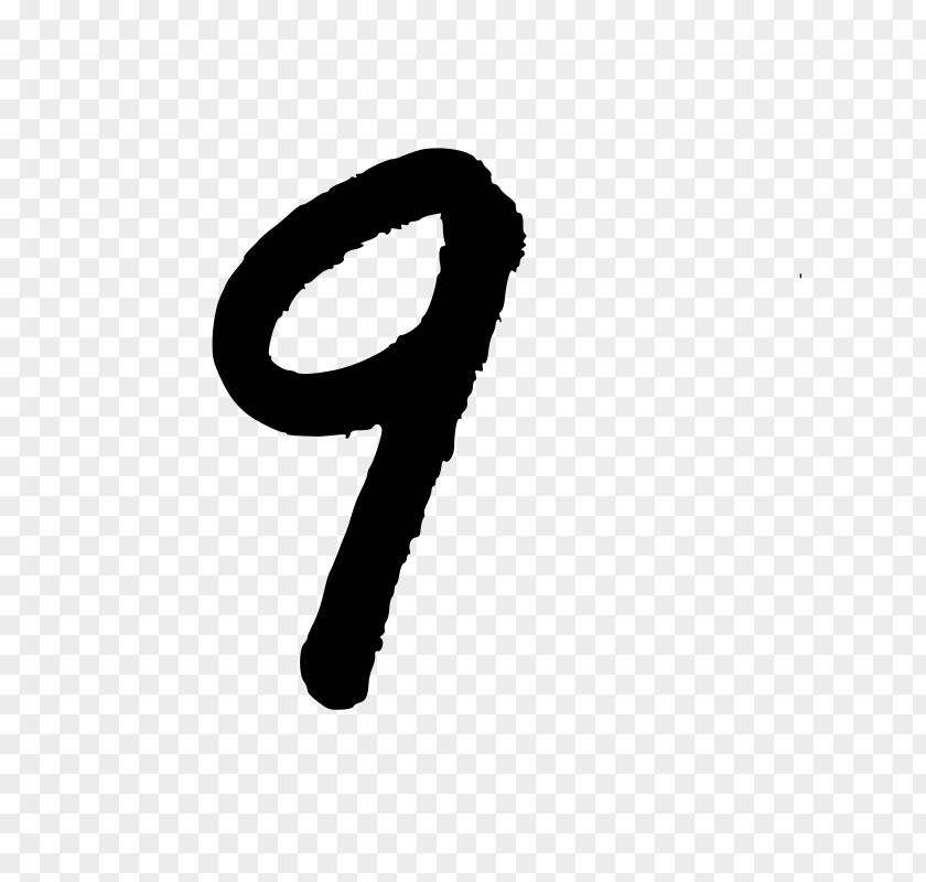 Number 9 Cliparts Black Logo Brand Font PNG