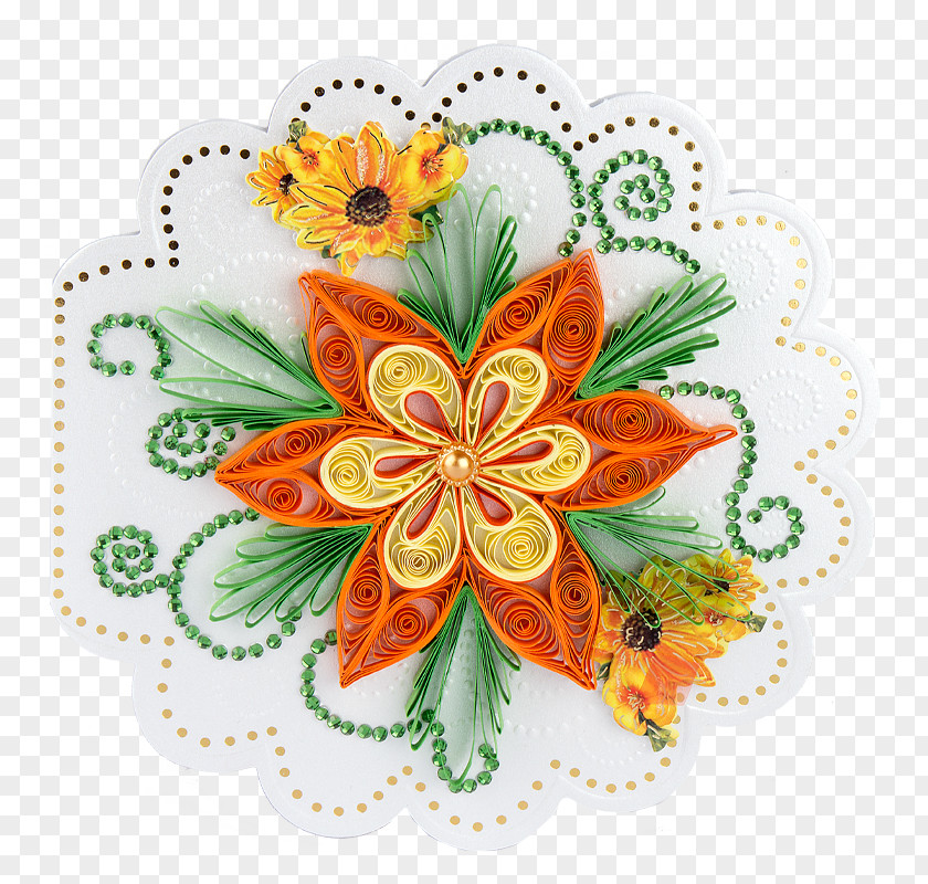 Quilling Paper Craft Idea PNG