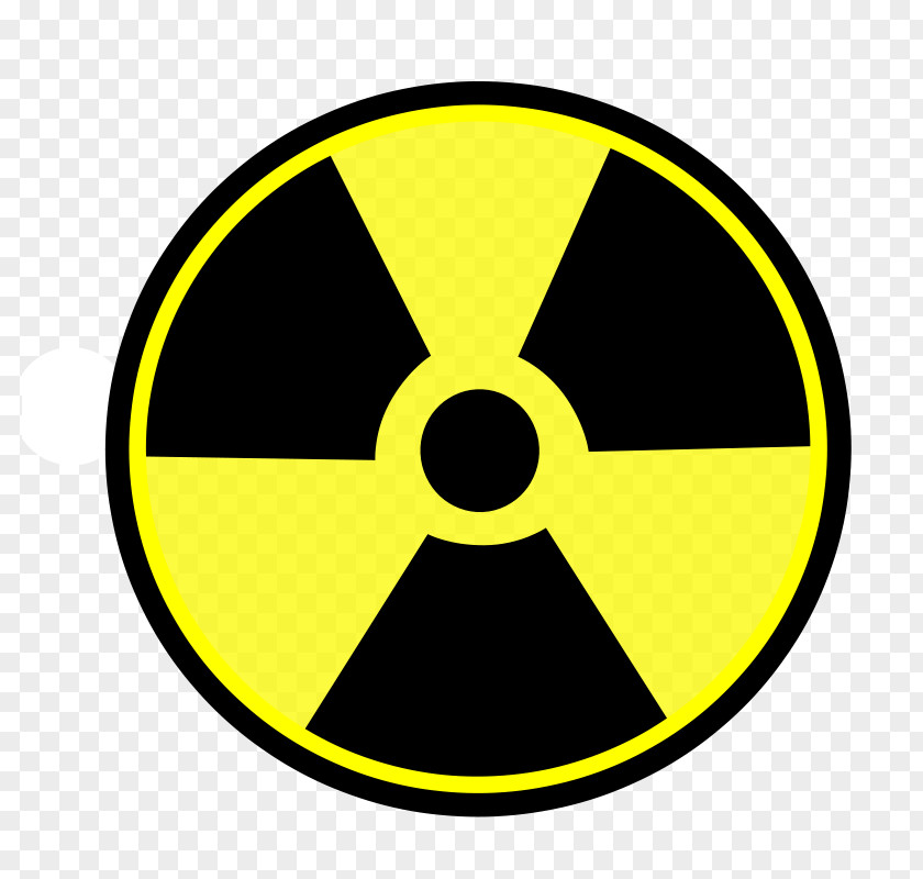 Symbol Nuclear Power Radioactive Decay Waste Hazard PNG