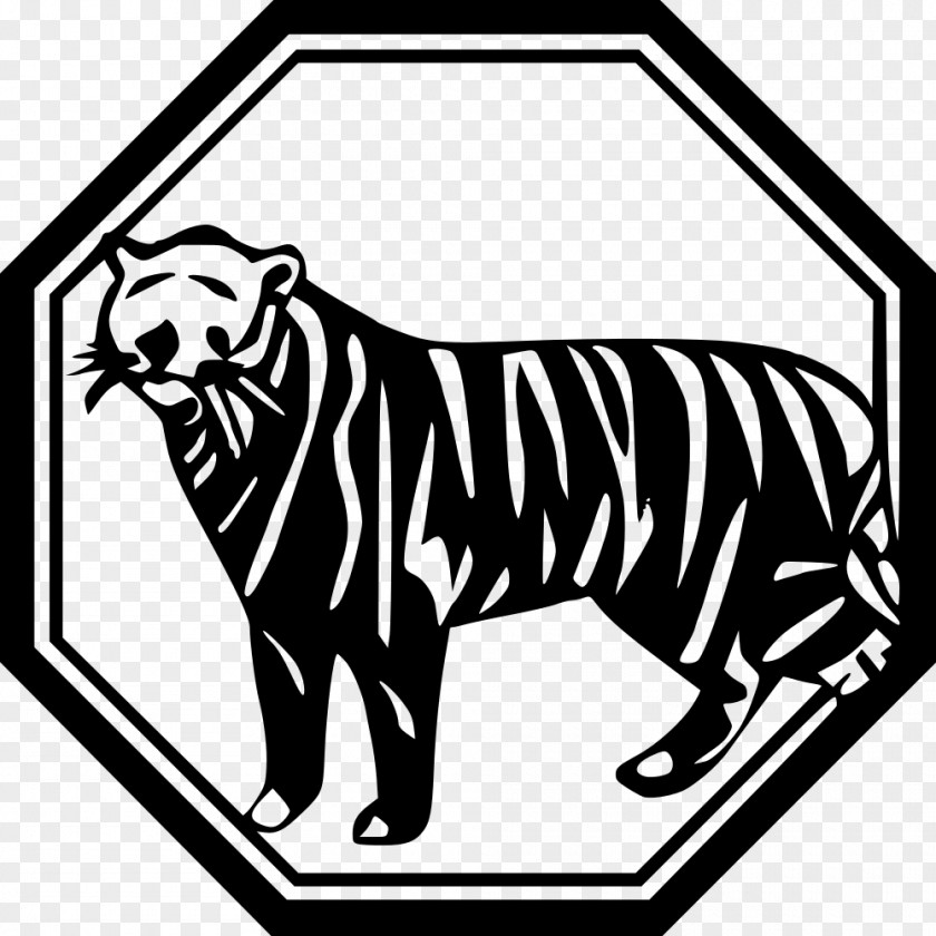 Tiger Chinese Zodiac Astrological Sign Clip Art PNG
