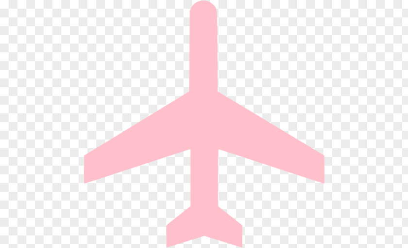 Airplane Line Pink M Angle PNG