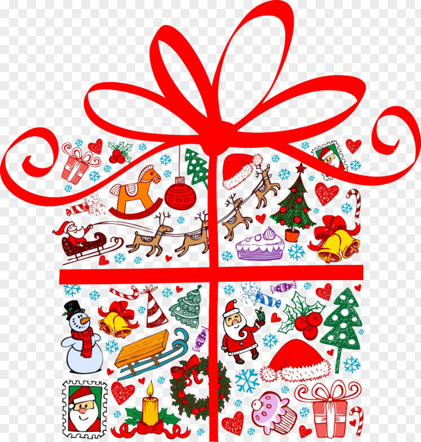 Christmas Gift Santa Claus PNG