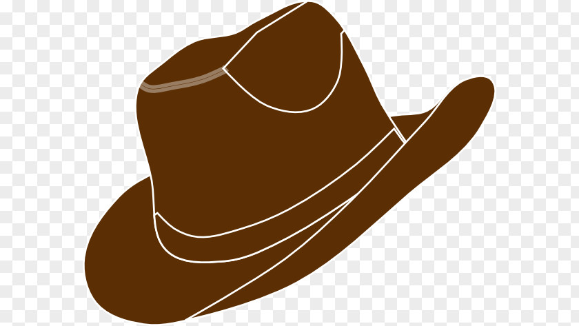 Drawing Cowboy Hat Brown Clip Art PNG