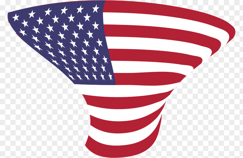 American Flag Of The United States Map Clip Art PNG