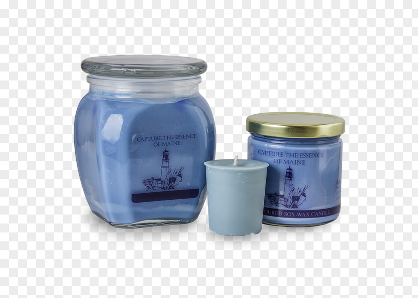 Balsam Hill Blue Colley Soy Candles Bar Harbor PNG