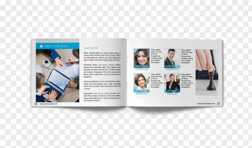 Brochure Advertising Business PNG