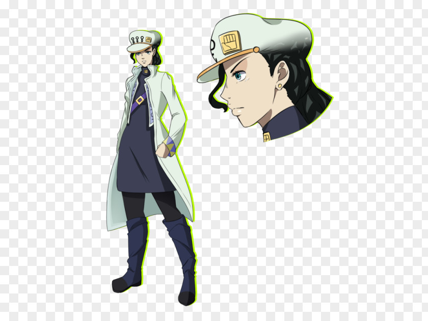 Hirose Koichi Jotaro Kujo Rohan Kishibe Yoshikage Kira JoJo's Bizarre Adventure PNG