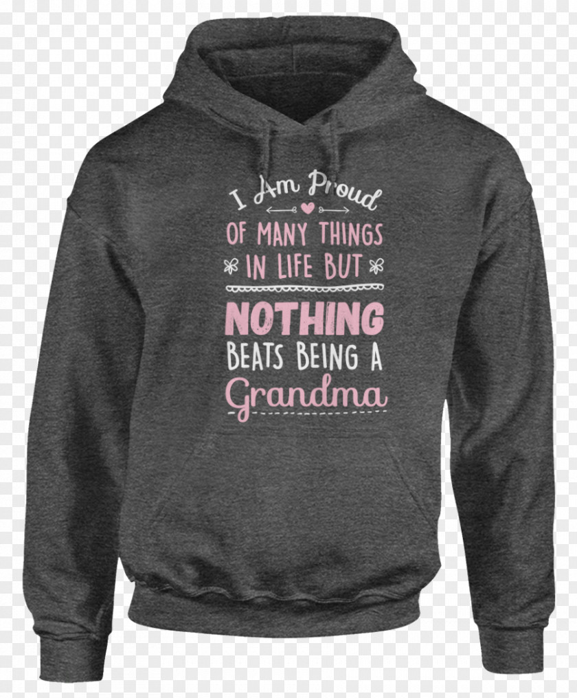 Proud Grandma Hoodie T-shirt Sweater Bluza PNG