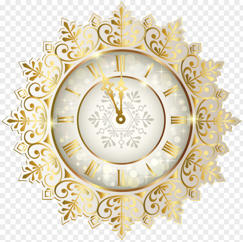 Gold New Year Clock Clipart Image Of The Long Now Clip Art PNG