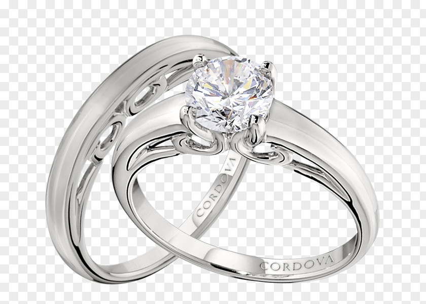 Ring Wedding Product Design Silver Platinum PNG