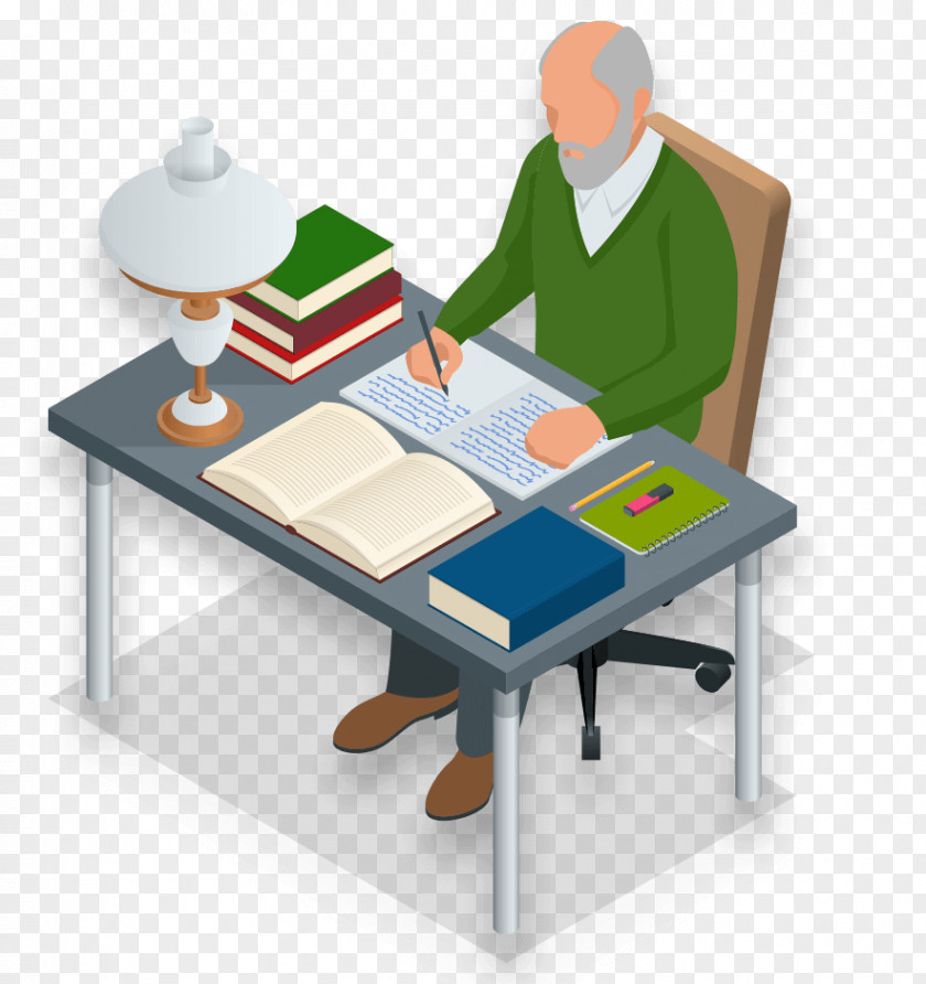 Table Isometric Projection Drawing PNG