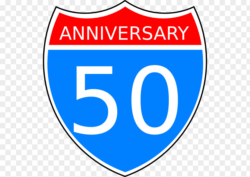 Anniversary Interstate 40 10 80 90 70 PNG