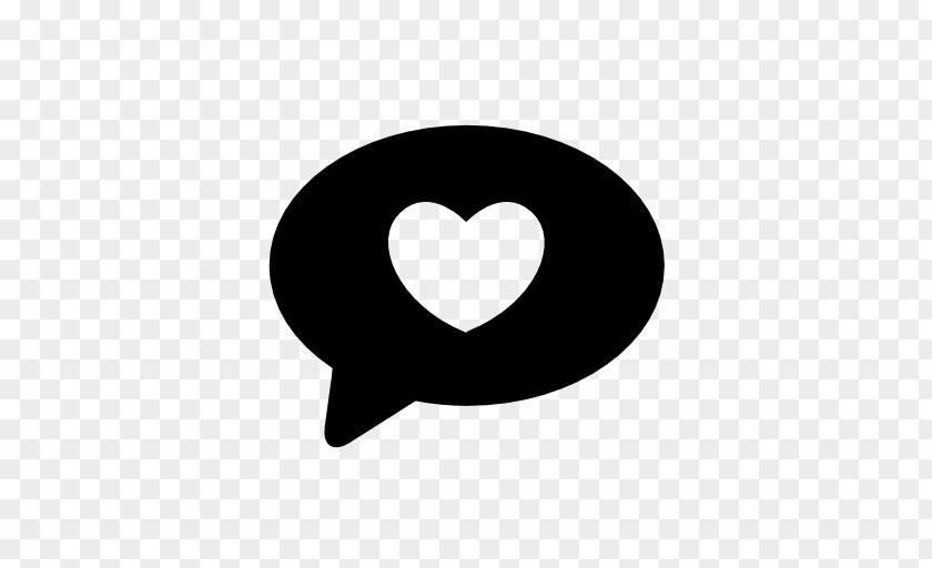 Chat Heart Symbol PNG