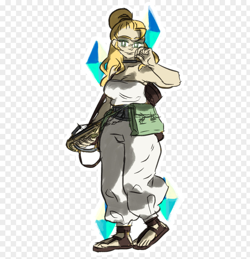 Chrono Trigger Cartoon Costume Design PNG