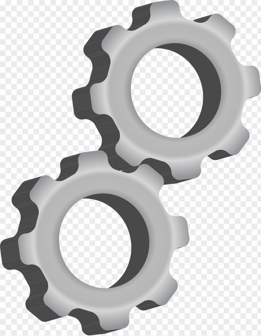 Gears Gear Thumbnail Simple Machine PNG