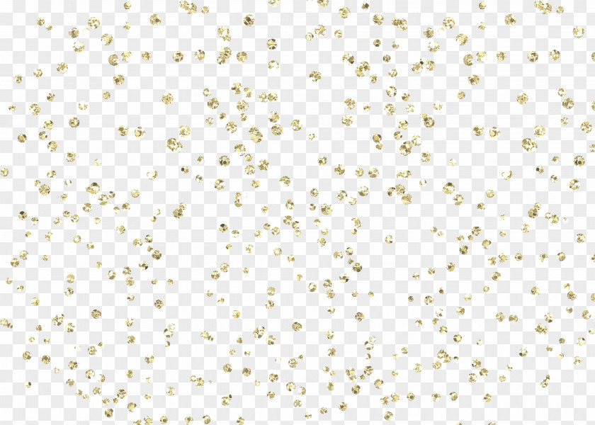 Gold Confetti Floating Material Paper Wallpaper PNG