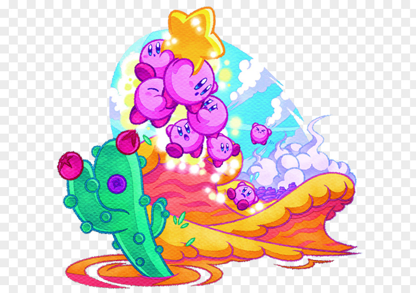Kirby Mass Attack Bosses Super Star Ultra Kirby's Dream Land 3 PNG