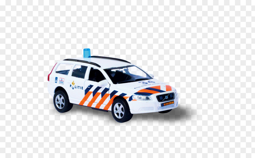 Police Car Volvo V70 PNG