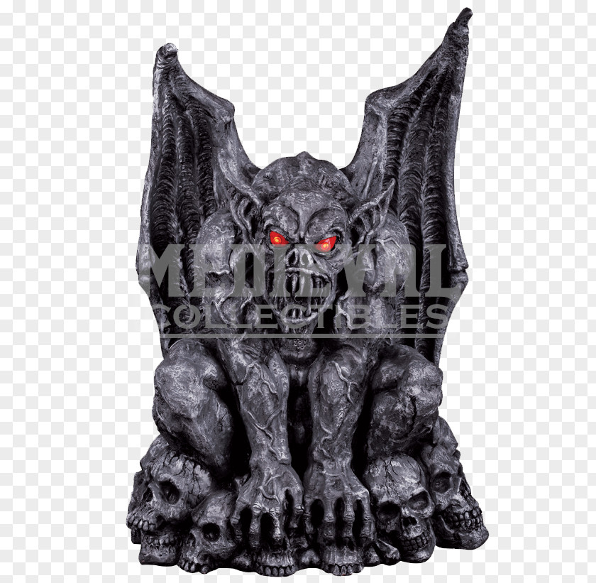 Sculpture Terror Dog Gargoyle Statue Figurine PNG