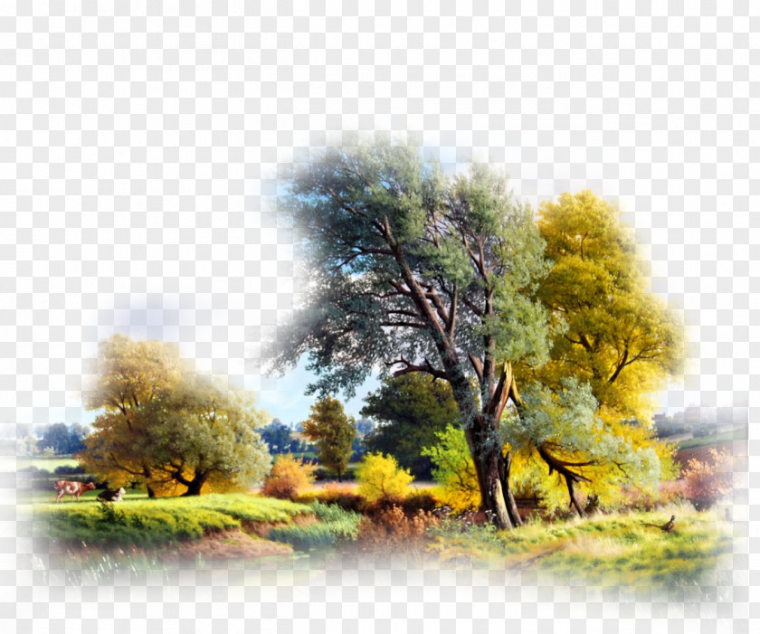 Autumn Landscape Painting Putten Painter PNG