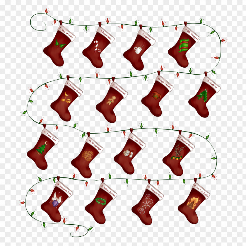 Christmas Ornament Line Clip Art PNG