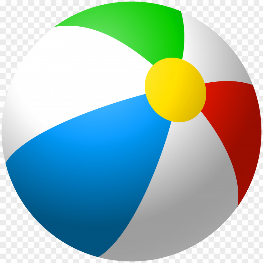 Inflatable Beach Ball Clip Art Image Graphics PNG