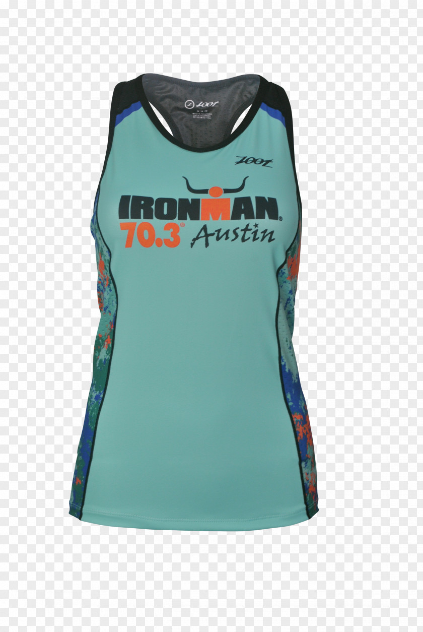 T-shirt Gilets Ironman 70.3 Sleeveless Shirt PNG