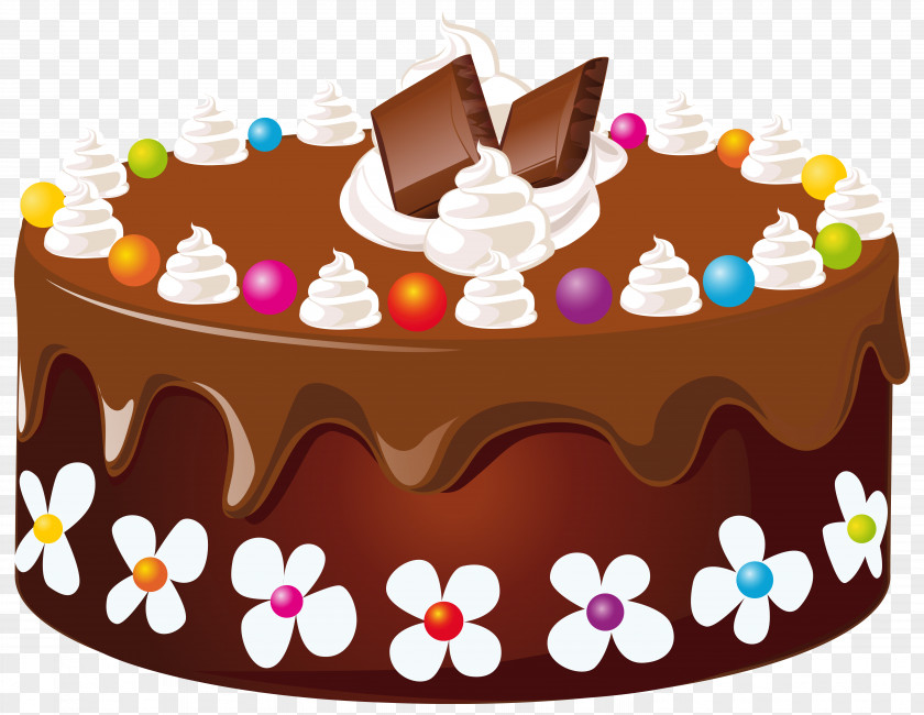 Cake Chocolate Cliparts Birthday Icing Wedding Layer PNG