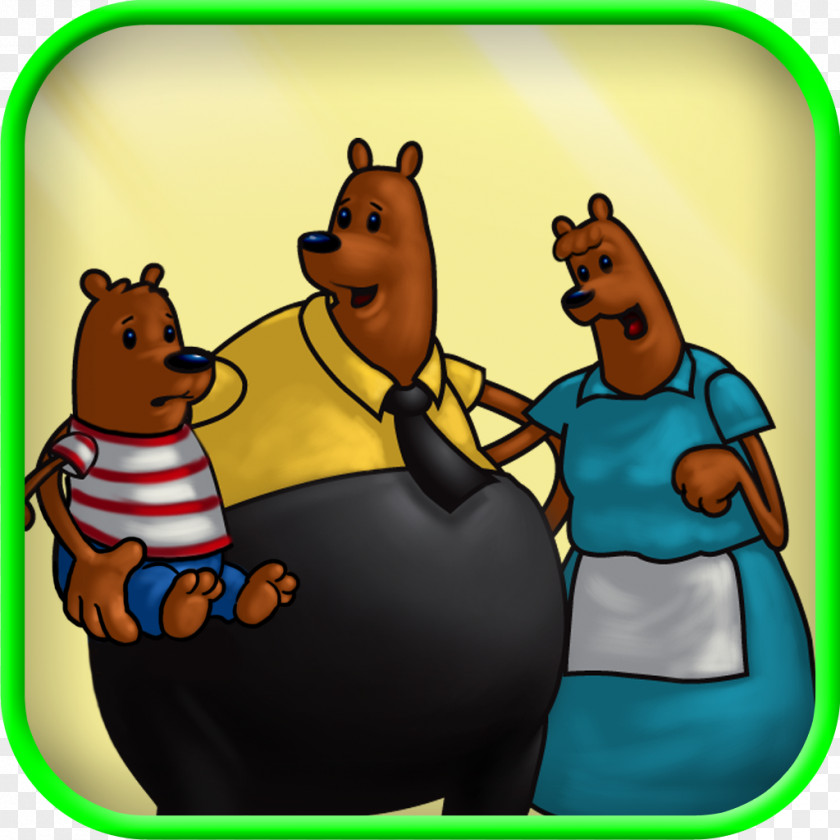Bear Goldilocks And The Three Bears Child IPod Touch PNG