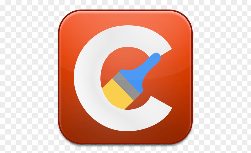 CCleaner Orange Font PNG