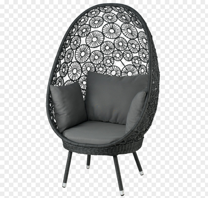 Chair Egg Furniture Resin Wicker PNG