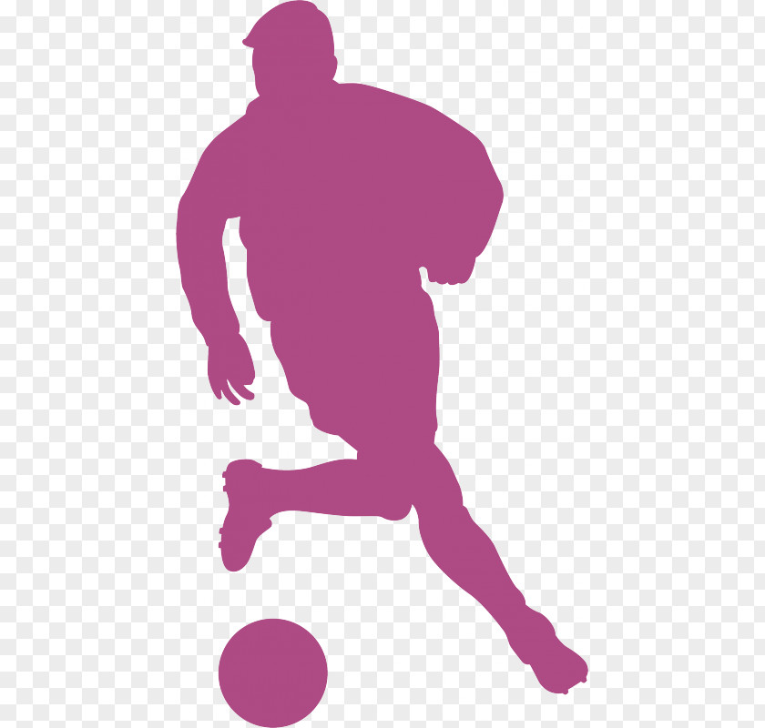Football Player Sport Wall Decal Athlete PNG