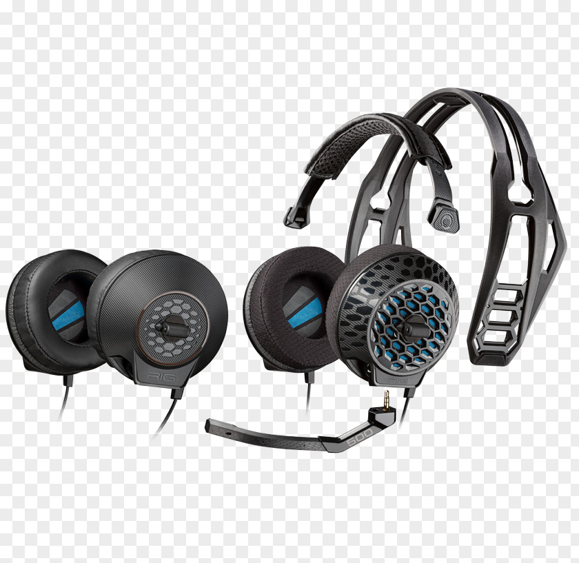 Headphones Plantronics RIG 500E 500HD Gaming Headset Like New / Headsets PNG